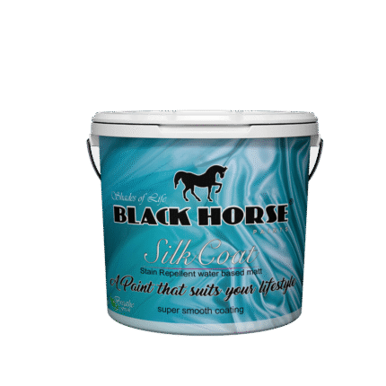Black Horse Silk Coat
